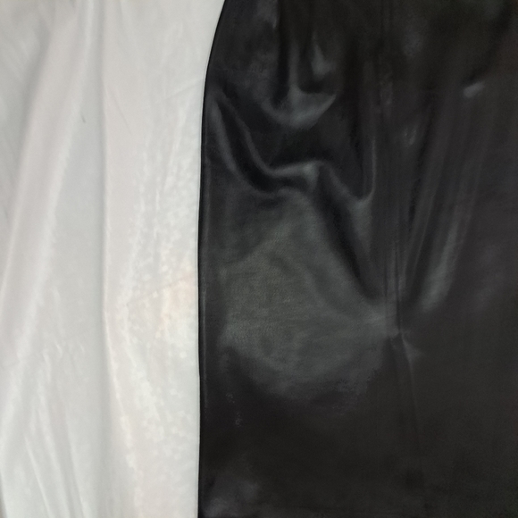 ZARA Faux Leather Pencil Skirt - Picture 5 of 13